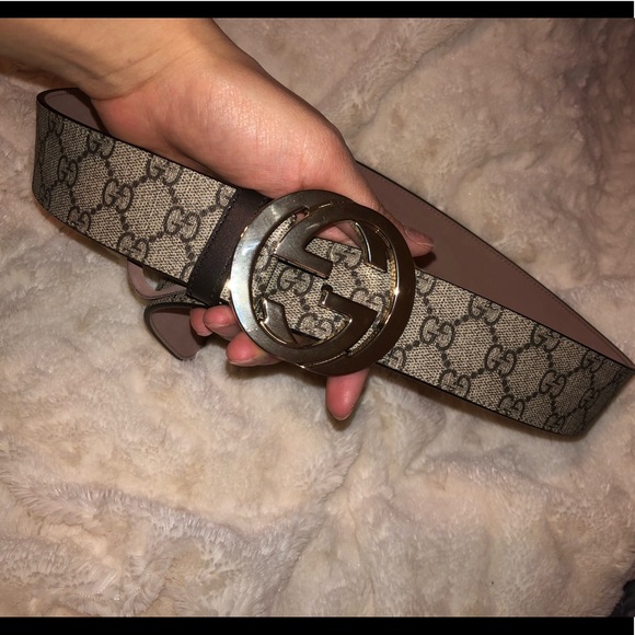 Gucci supreme belt